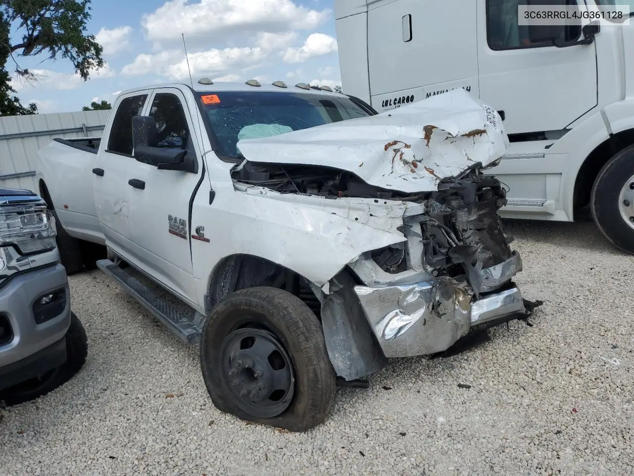 2018 Ram 3500 St VIN: 3C63RRGL4JG361128 Lot: 50512615