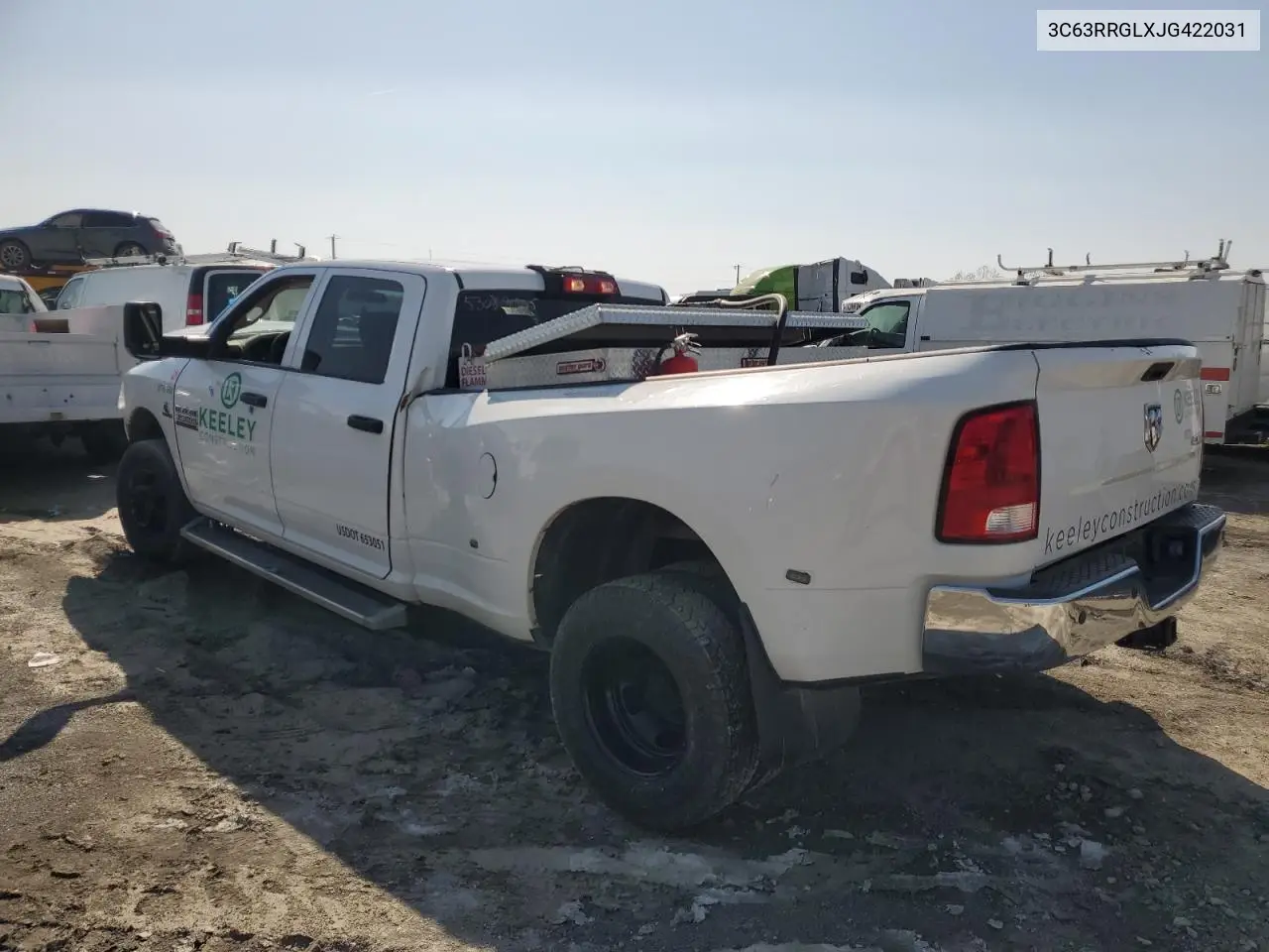 2018 Ram 3500 St VIN: 3C63RRGLXJG422031 Lot: 53089705