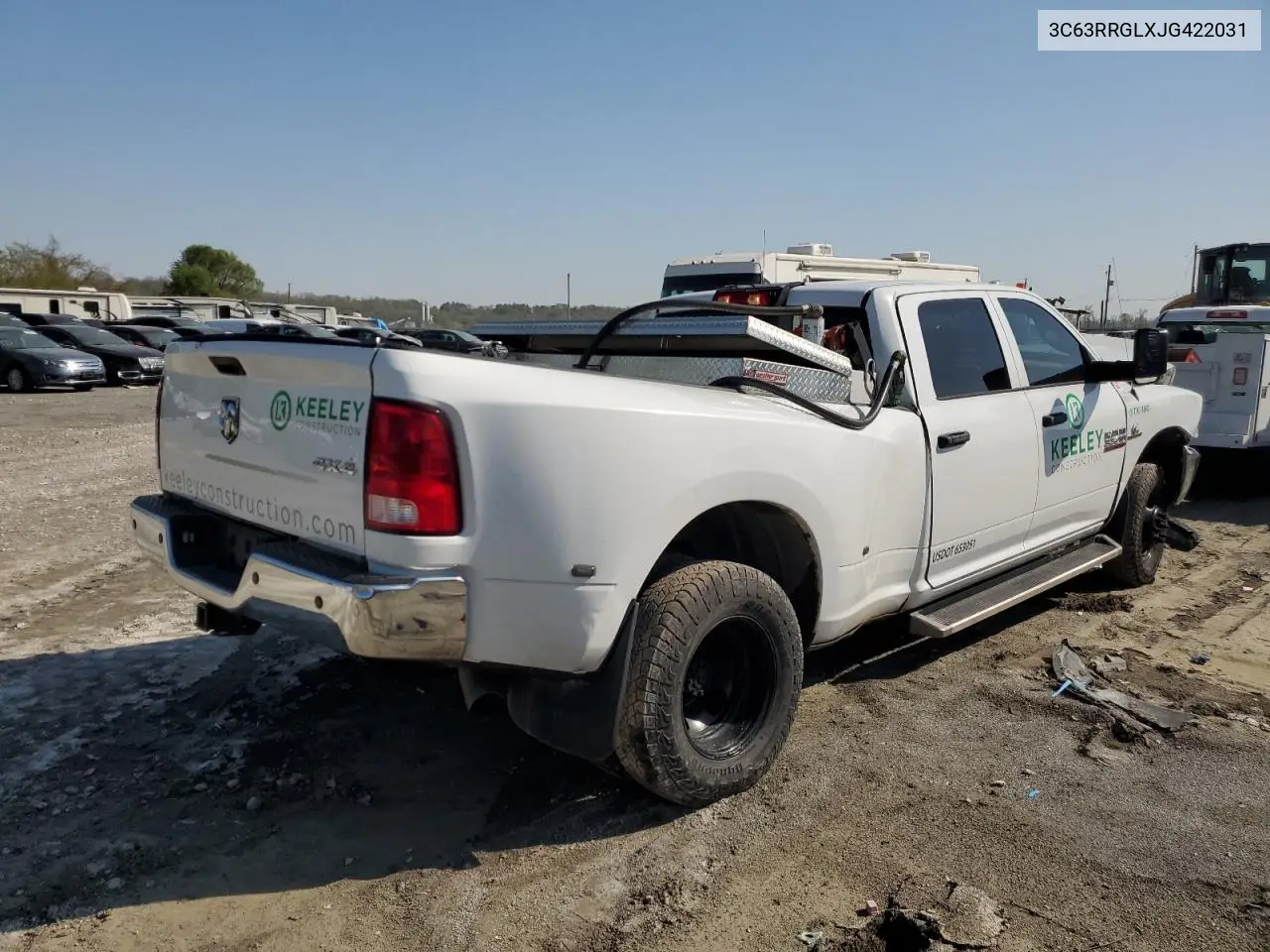 2018 Ram 3500 St VIN: 3C63RRGLXJG422031 Lot: 53089705