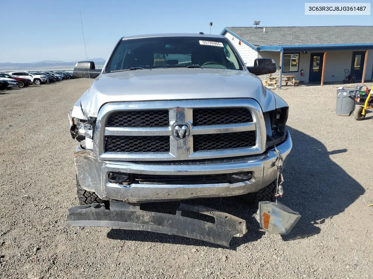 2018 Ram 3500 St VIN: 3C63R3CJ8JG361487 Lot: 55726965