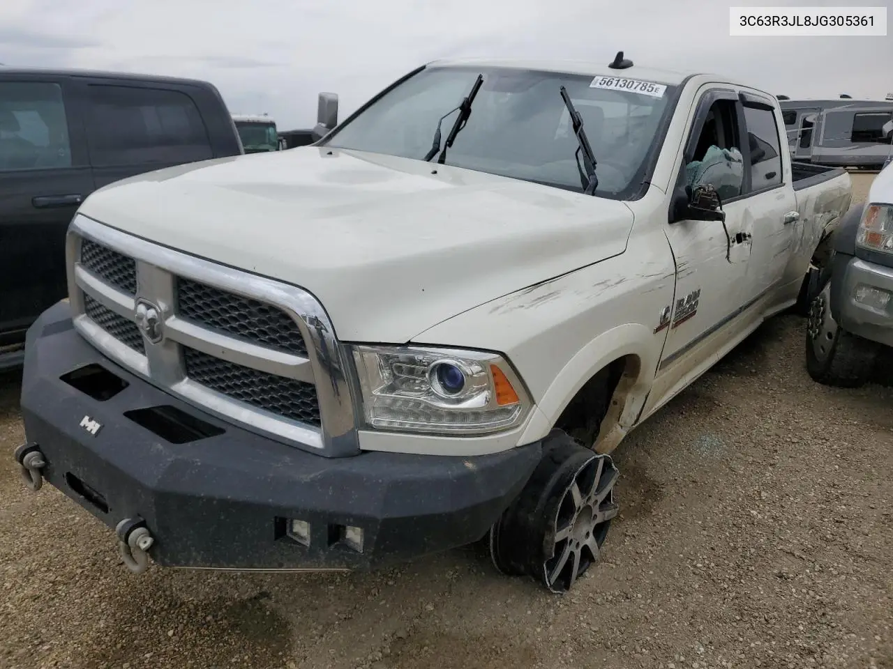2018 Ram 3500 Laramie VIN: 3C63R3JL8JG305361 Lot: 56130785