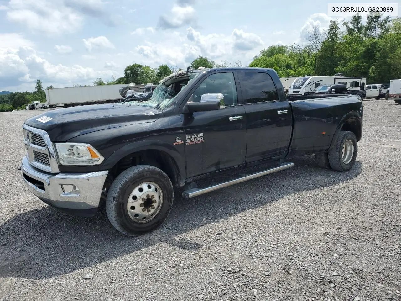 2018 Ram 3500 Laramie VIN: 3C63RRJL0JG320889 Lot: 56722505
