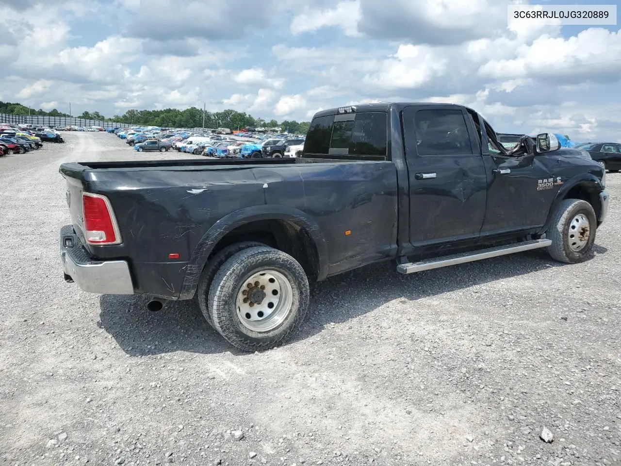 2018 Ram 3500 Laramie VIN: 3C63RRJL0JG320889 Lot: 56722505