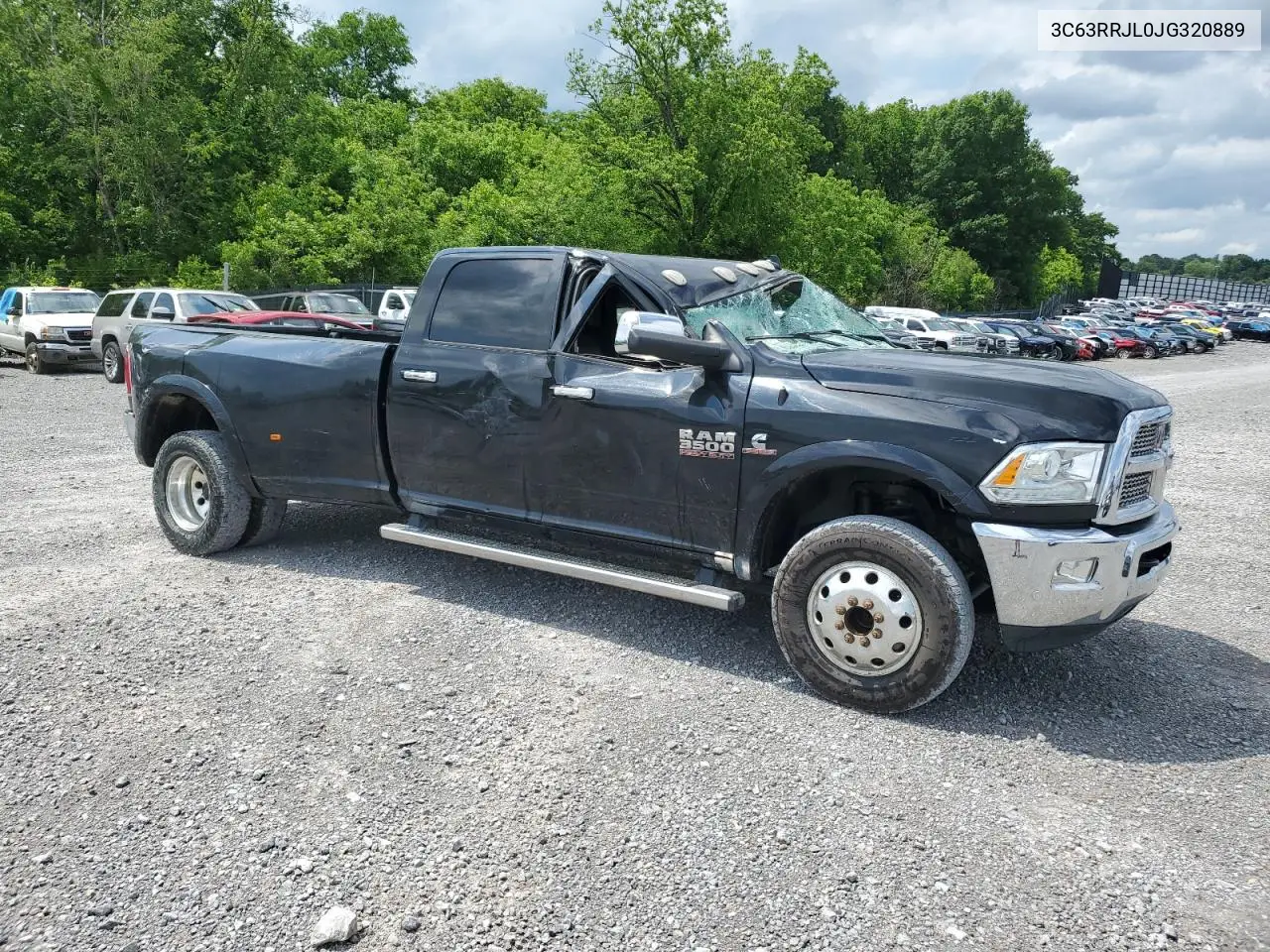 2018 Ram 3500 Laramie VIN: 3C63RRJL0JG320889 Lot: 56722505