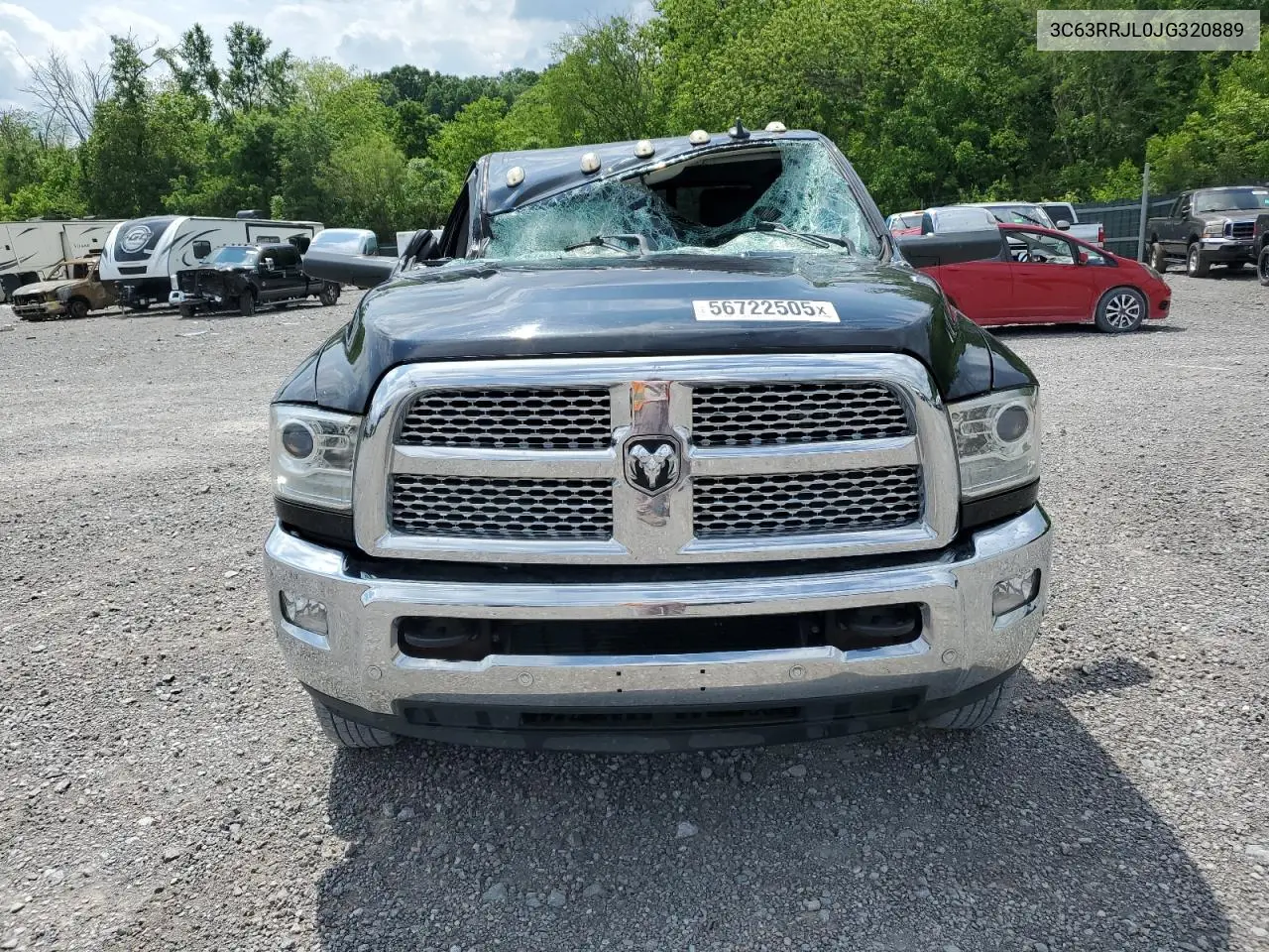 2018 Ram 3500 Laramie VIN: 3C63RRJL0JG320889 Lot: 56722505