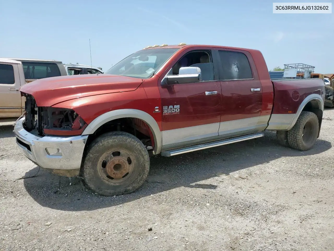 2018 Ram 3500 Laramie VIN: 3C63RRML6JG132602 Lot: 56991545