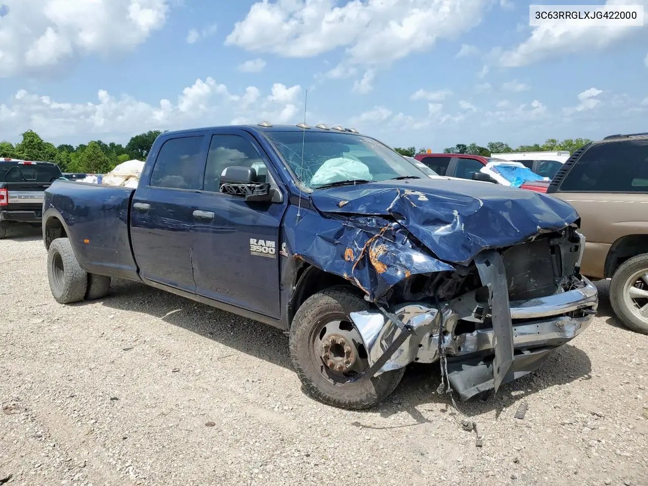 2018 Ram 3500 St VIN: 3C63RRGLXJG422000 Lot: 59812655