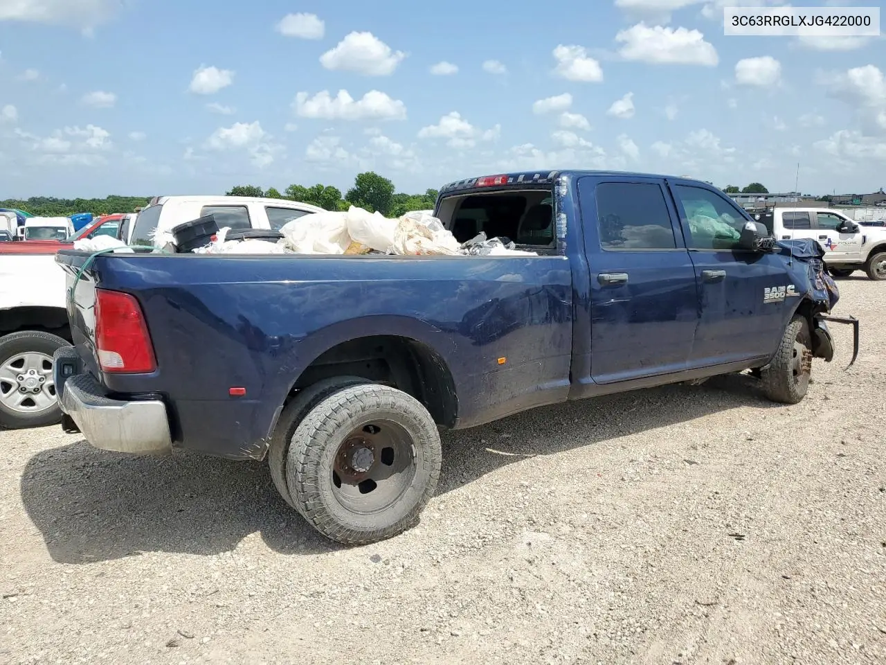 2018 Ram 3500 St VIN: 3C63RRGLXJG422000 Lot: 59812655