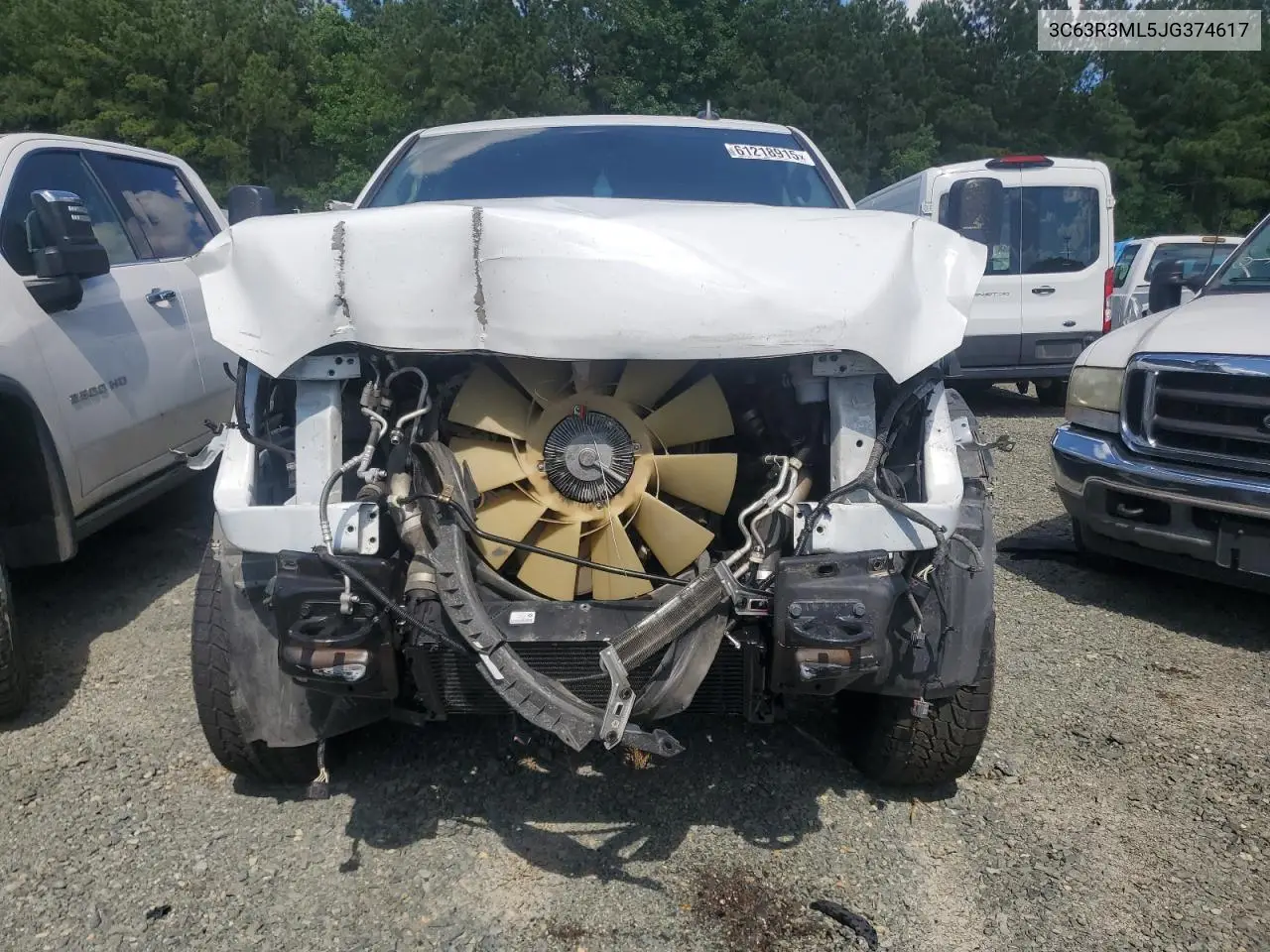 2018 Ram 3500 Laramie VIN: 3C63R3ML5JG374617 Lot: 61218915