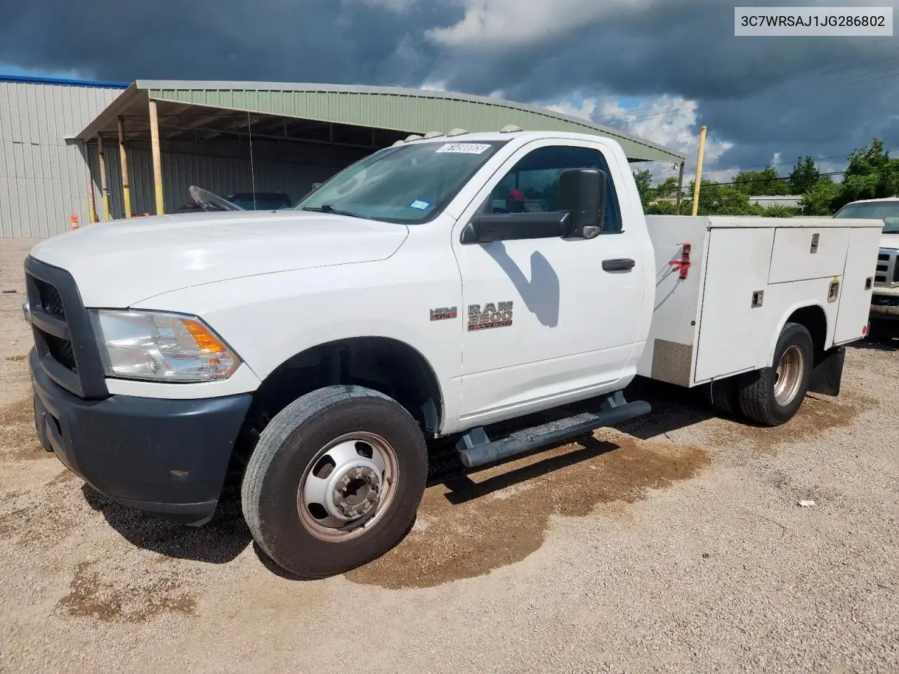 2018 Ram 3500 VIN: 3C7WRSAJ1JG286802 Lot: 61490065