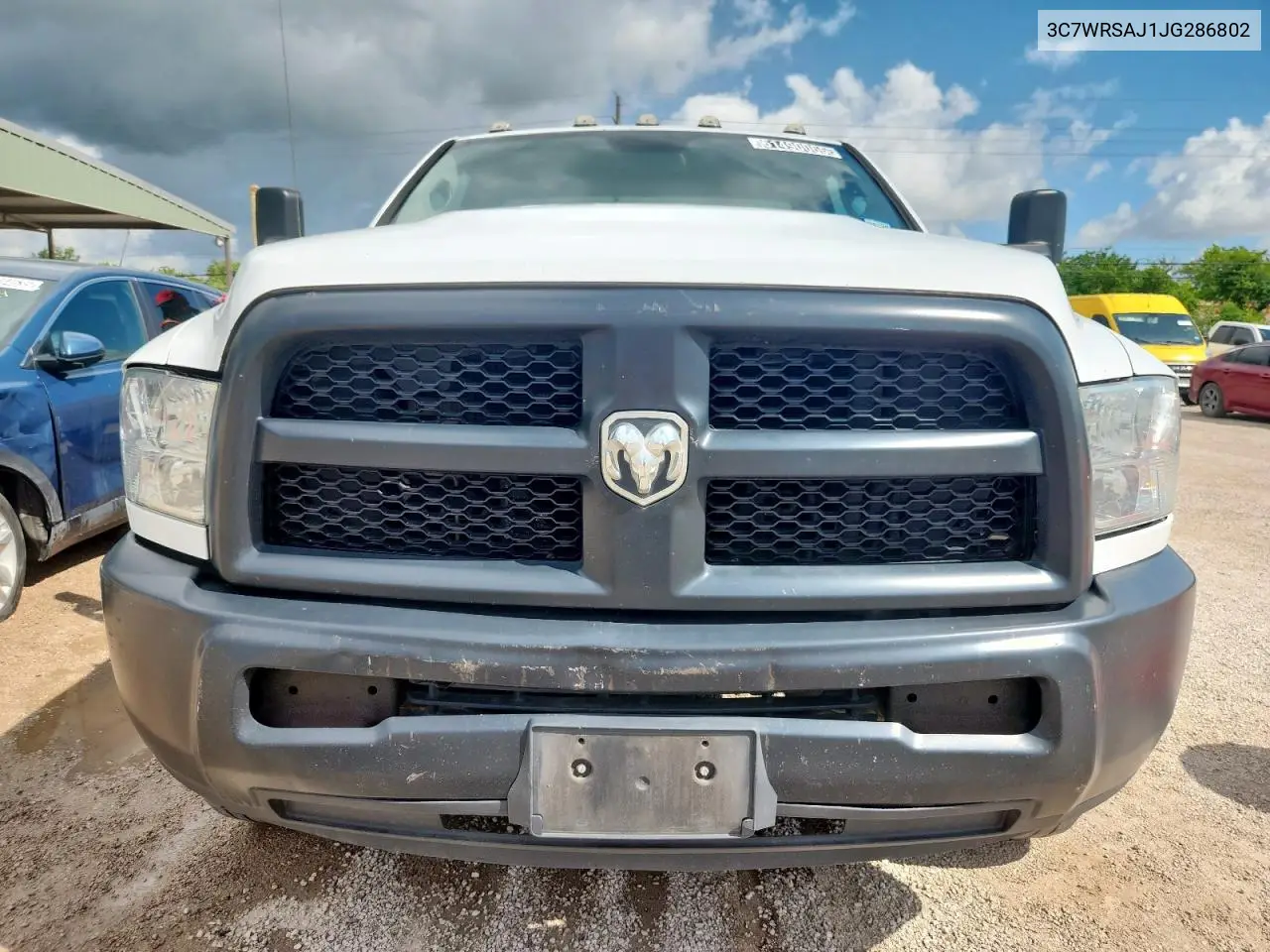 2018 Ram 3500 VIN: 3C7WRSAJ1JG286802 Lot: 61490065