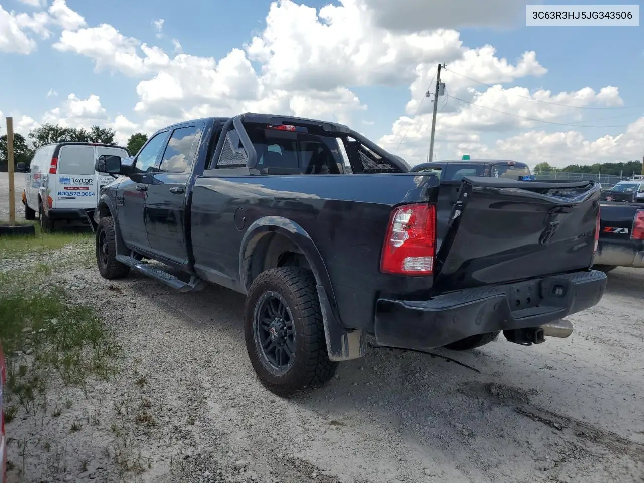 2018 Ram 3500 Slt VIN: 3C63R3HJ5JG343506 Lot: 62392845