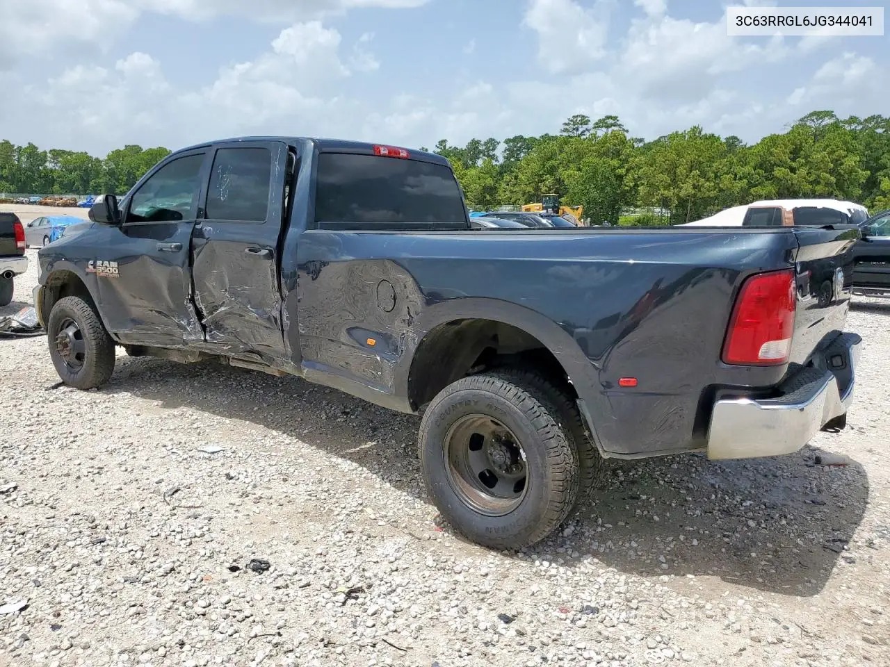 2018 Ram 3500 St VIN: 3C63RRGL6JG344041 Lot: 62762235