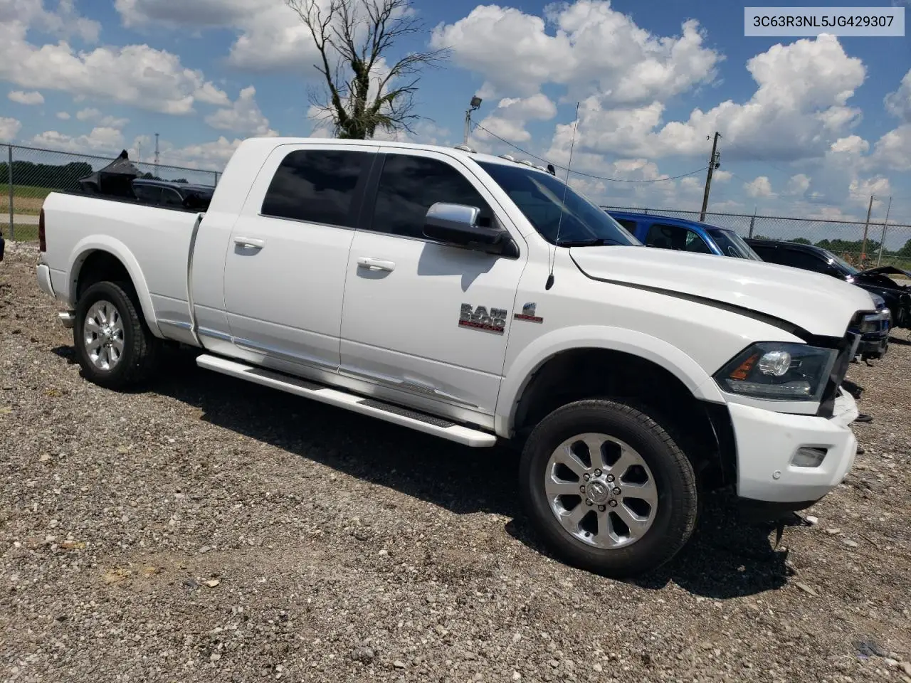 2018 Ram 3500 Longhorn VIN: 3C63R3NL5JG429307 Lot: 62912065
