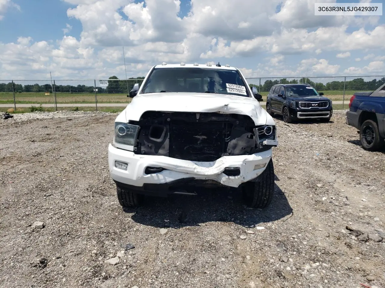 2018 Ram 3500 Longhorn VIN: 3C63R3NL5JG429307 Lot: 62912065
