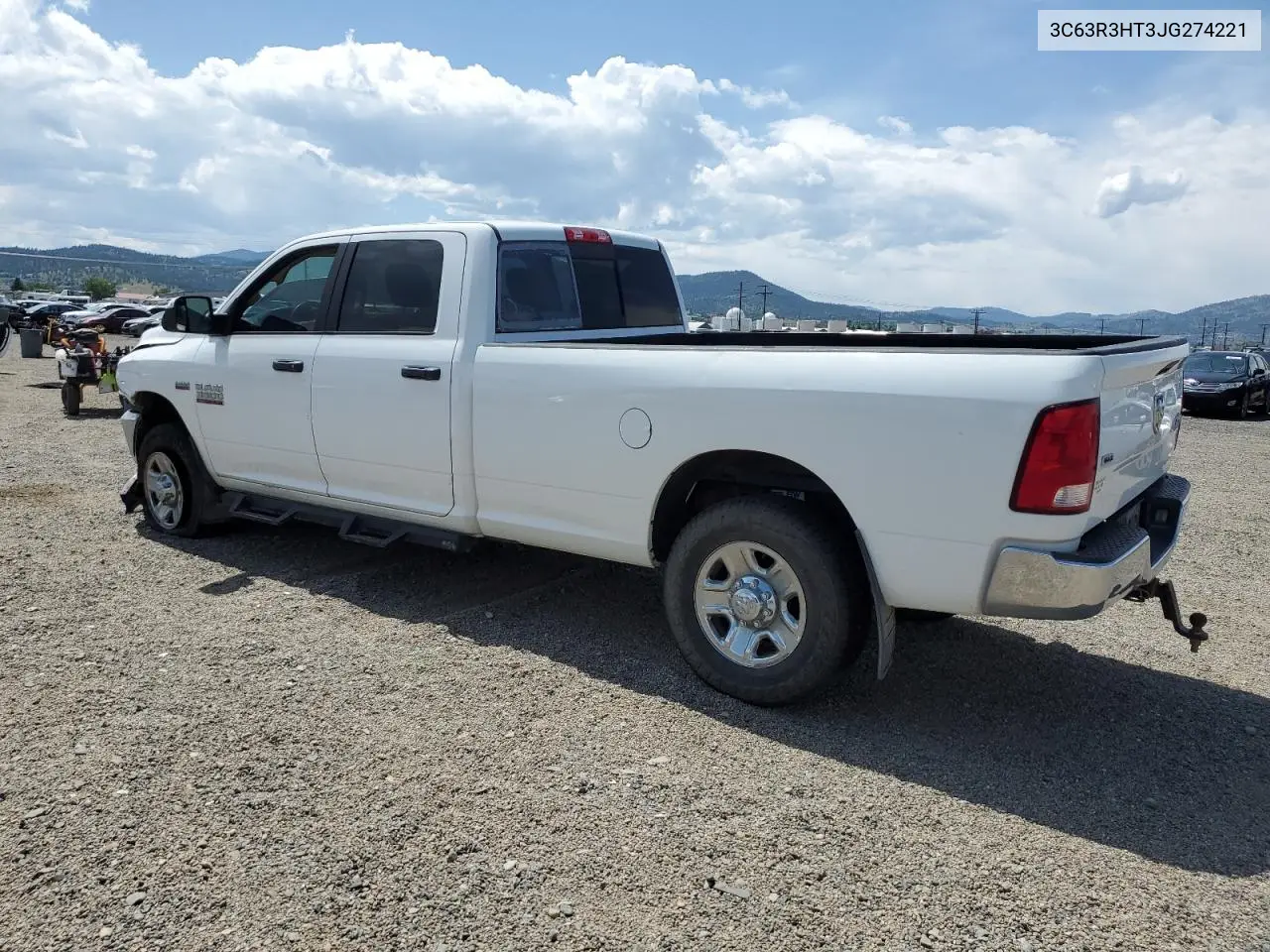 2018 Ram 3500 Slt VIN: 3C63R3HT3JG274221 Lot: 63820505