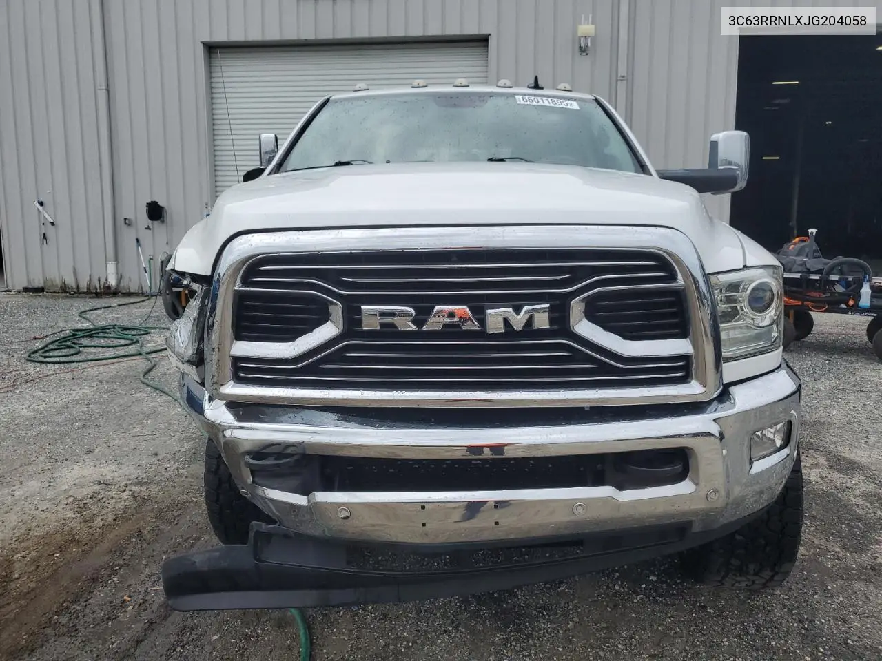 2018 Ram 3500 Longhorn VIN: 3C63RRNLXJG204058 Lot: 66011895