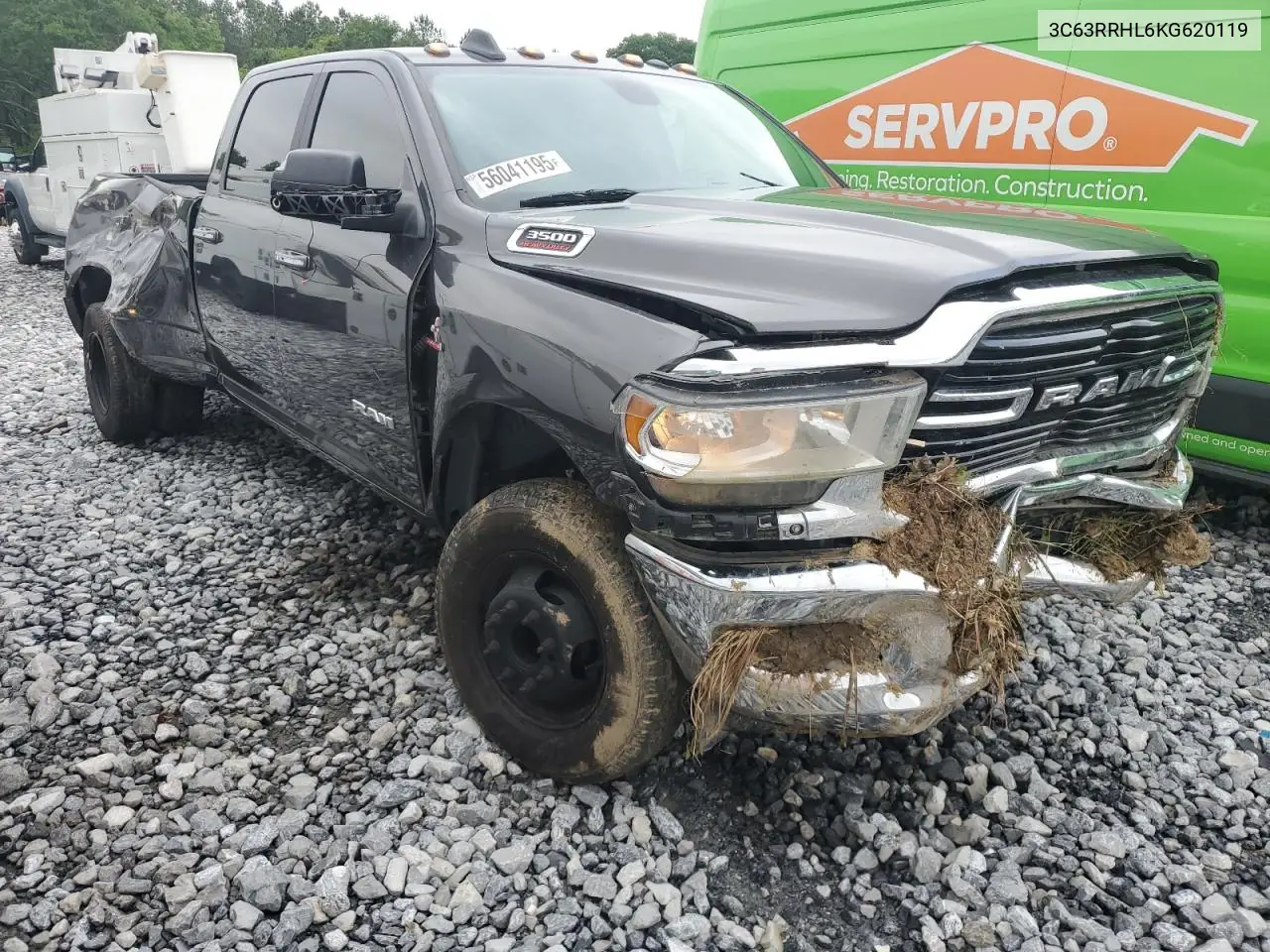 2019 Ram 3500 Big Horn VIN: 3C63RRHL6KG620119 Lot: 56041195