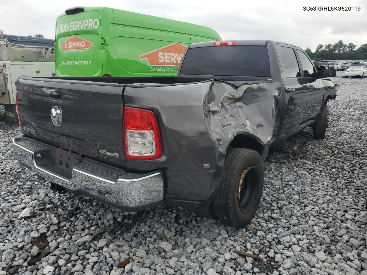 2019 Ram 3500 Big Horn VIN: 3C63RRHL6KG620119 Lot: 56041195