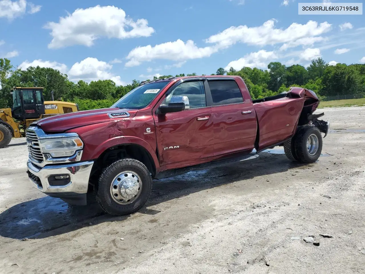 2019 Ram 3500 Laramie VIN: 3C63RRJL6KG719548 Lot: 61183825