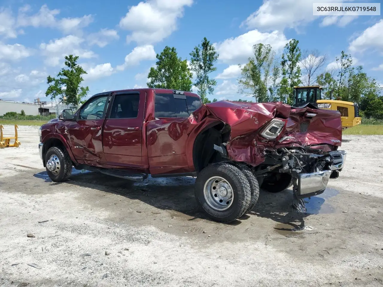2019 Ram 3500 Laramie VIN: 3C63RRJL6KG719548 Lot: 61183825