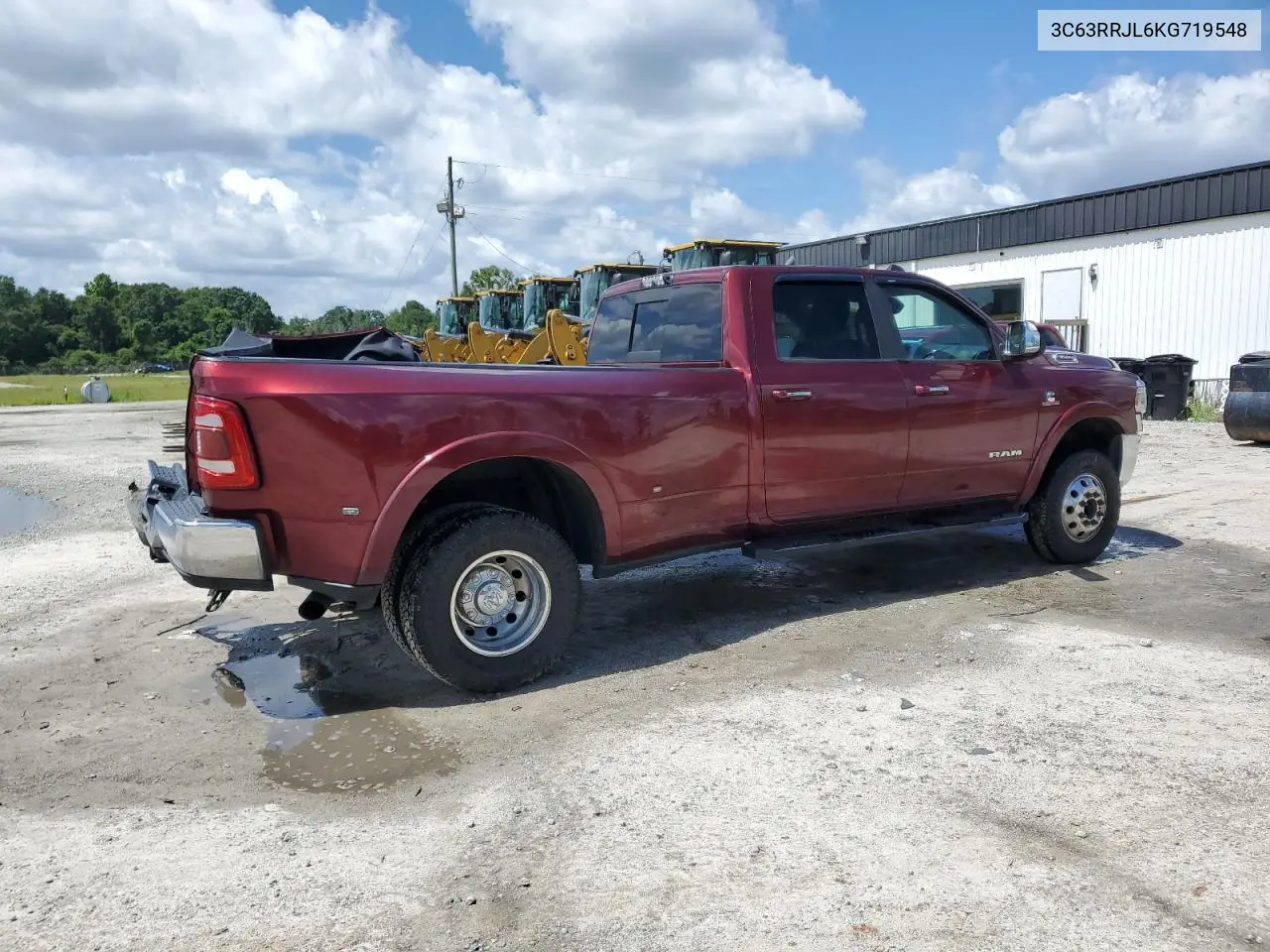 2019 Ram 3500 Laramie VIN: 3C63RRJL6KG719548 Lot: 61183825