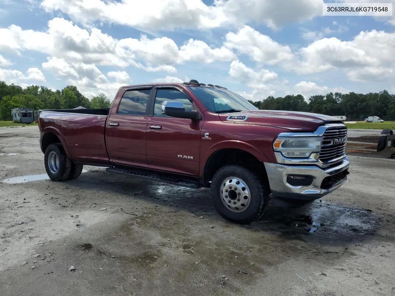 2019 Ram 3500 Laramie VIN: 3C63RRJL6KG719548 Lot: 61183825