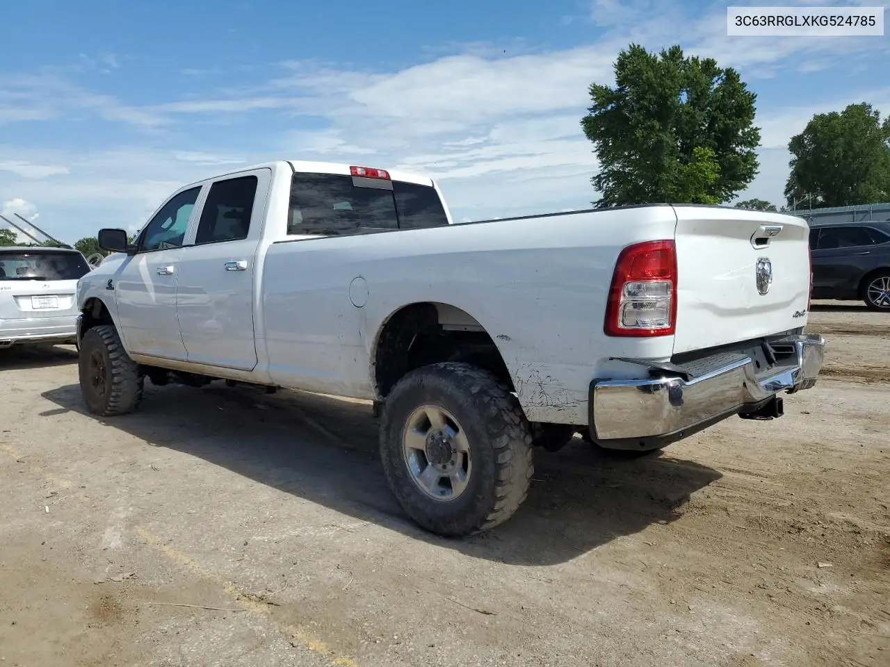 2019 Ram 3500 Tradesman VIN: 3C63RRGLXKG524785 Lot: 62595995