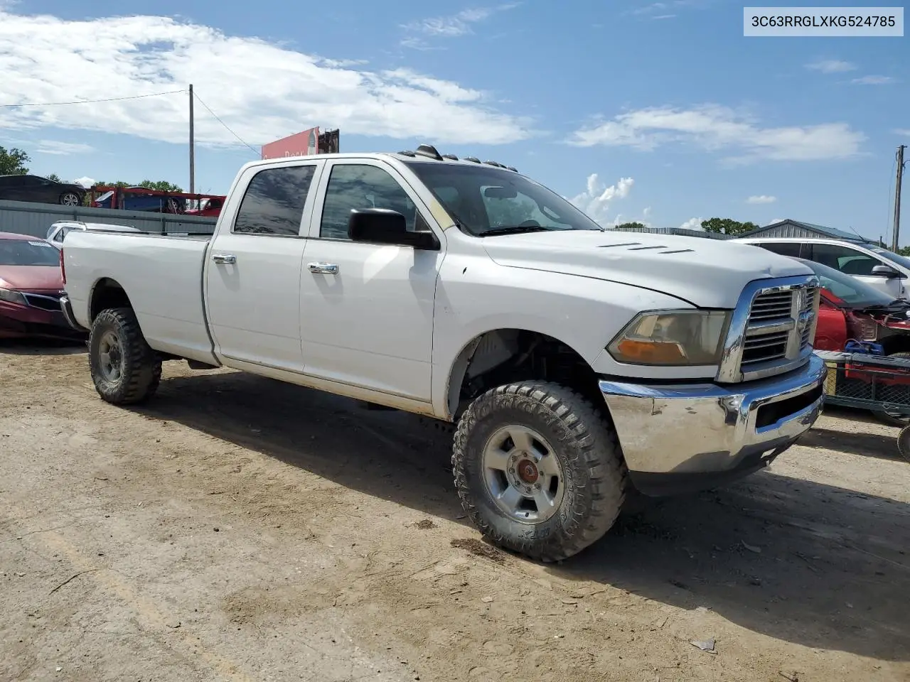 2019 Ram 3500 Tradesman VIN: 3C63RRGLXKG524785 Lot: 62595995
