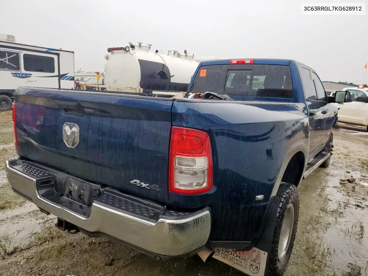2019 Ram 3500 Tradesman VIN: 3C63RRGL7KG628912 Lot: 62949945