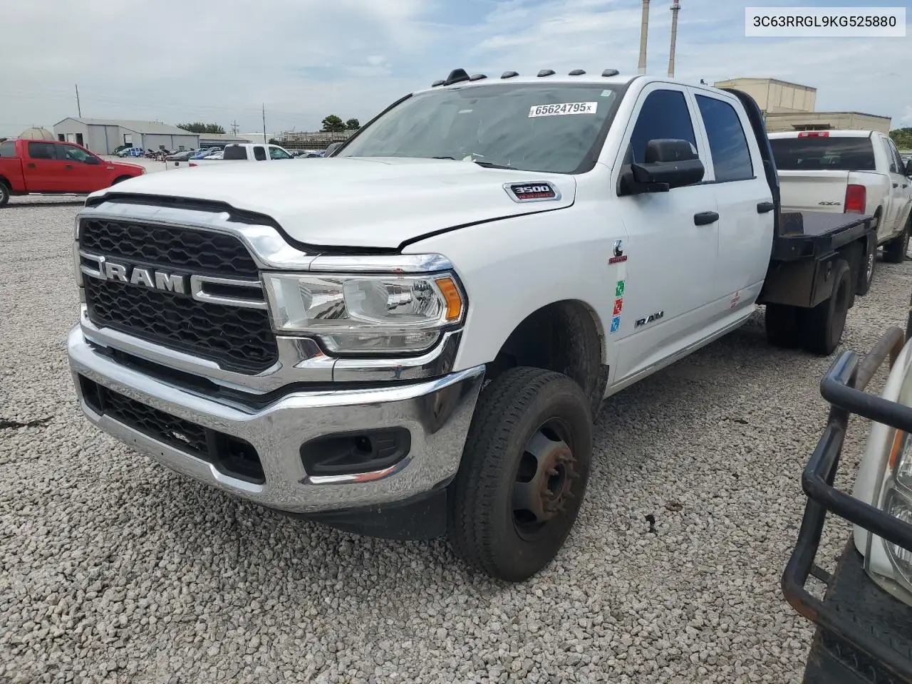 2019 Ram 3500 Tradesman VIN: 3C63RRGL9KG525880 Lot: 65624795