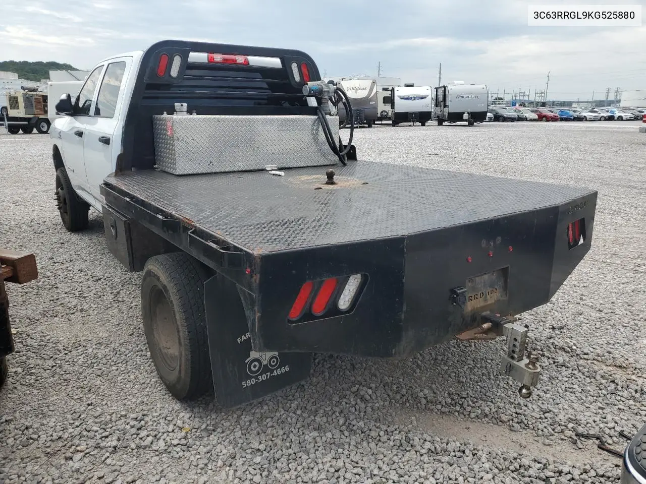 2019 Ram 3500 Tradesman VIN: 3C63RRGL9KG525880 Lot: 65624795