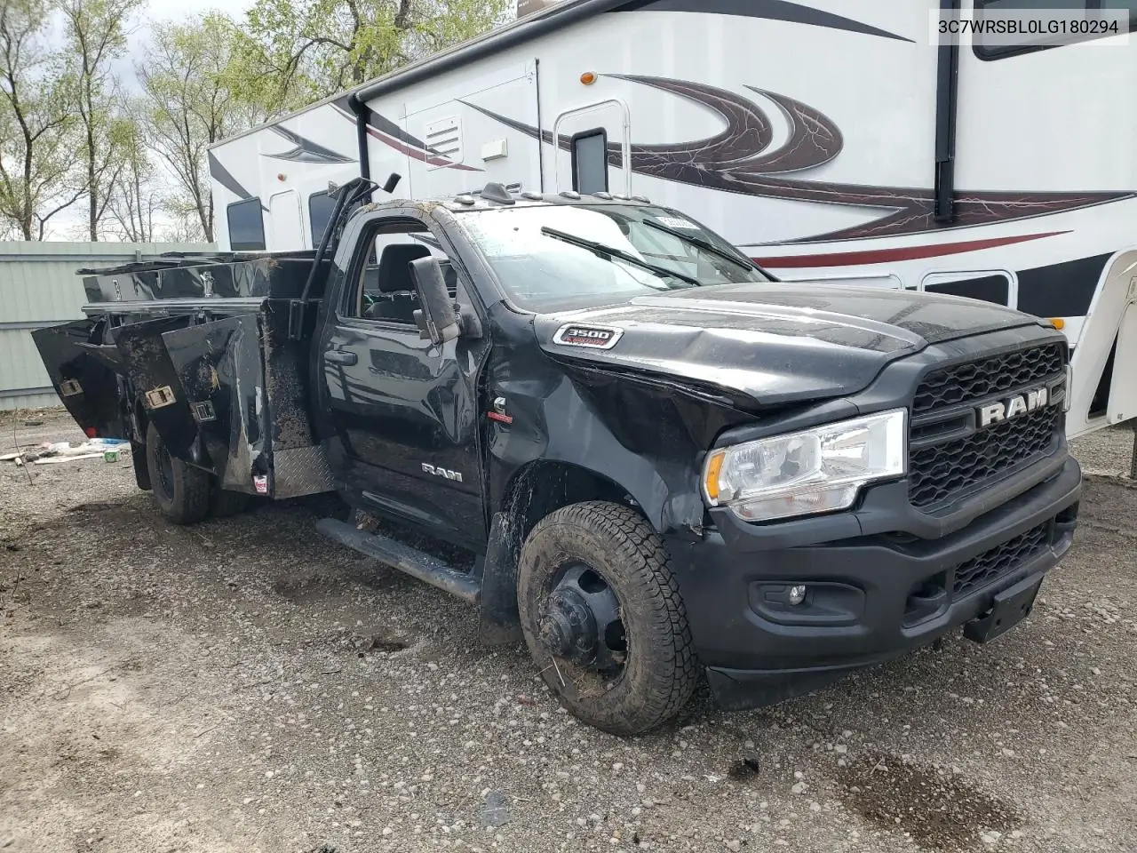 2020 Ram 3500 VIN: 3C7WRSBL0LG180294 Lot: 52858365