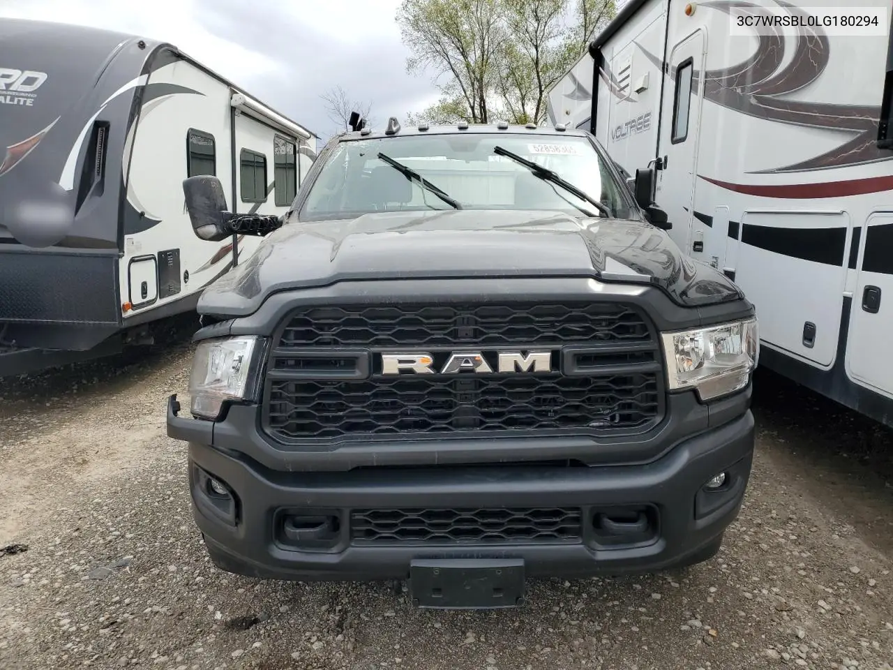 2020 Ram 3500 VIN: 3C7WRSBL0LG180294 Lot: 52858365