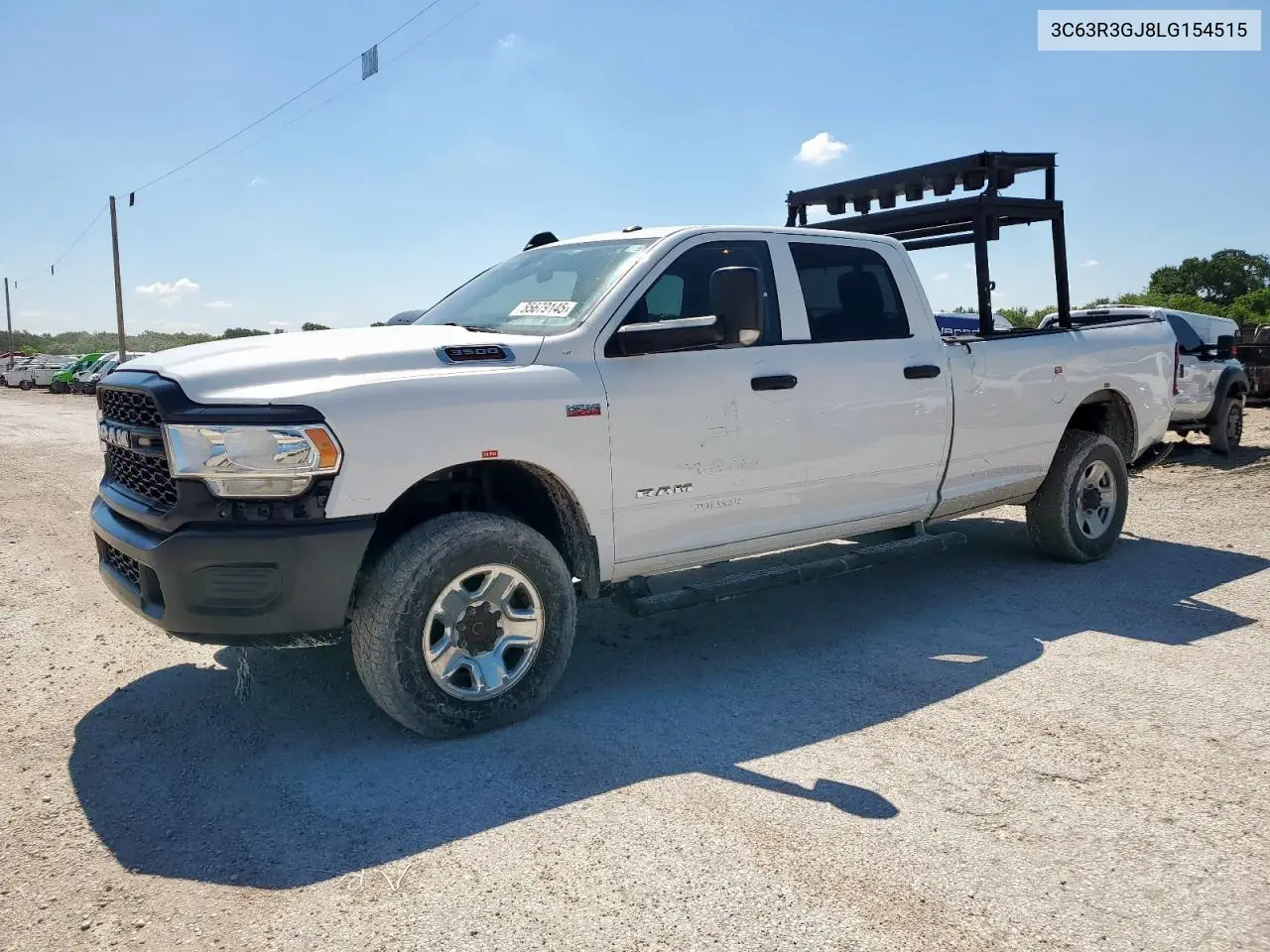 2020 Ram 3500 Tradesman VIN: 3C63R3GJ8LG154515 Lot: 55679145