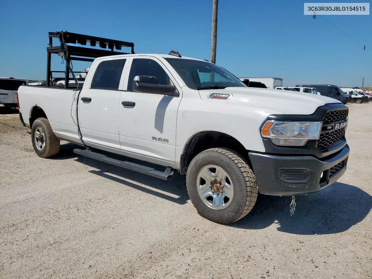 2020 Ram 3500 Tradesman VIN: 3C63R3GJ8LG154515 Lot: 55679145