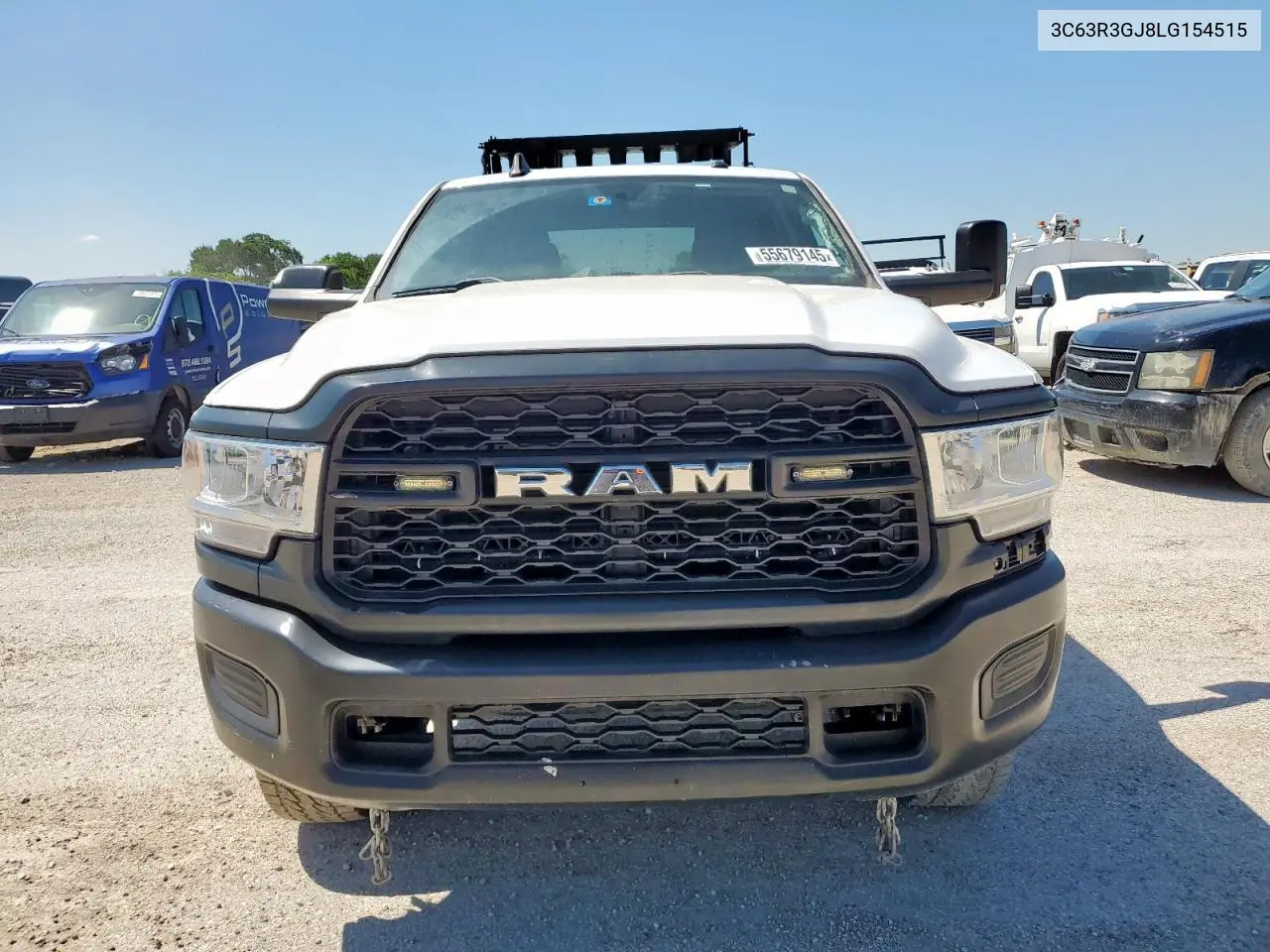 2020 Ram 3500 Tradesman VIN: 3C63R3GJ8LG154515 Lot: 55679145