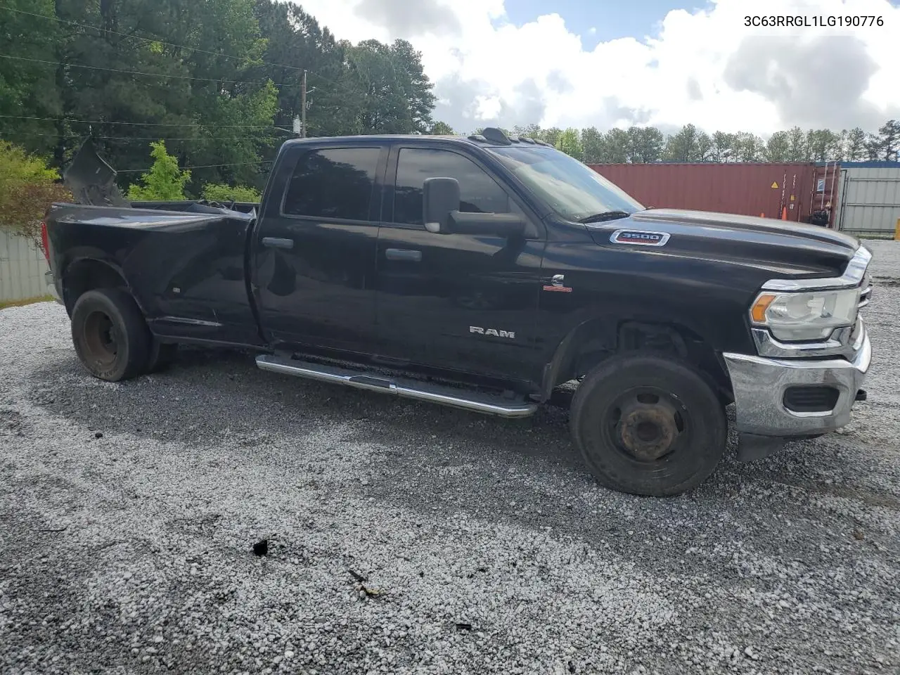 2020 Ram 3500 Tradesman VIN: 3C63RRGL1LG190776 Lot: 56361915