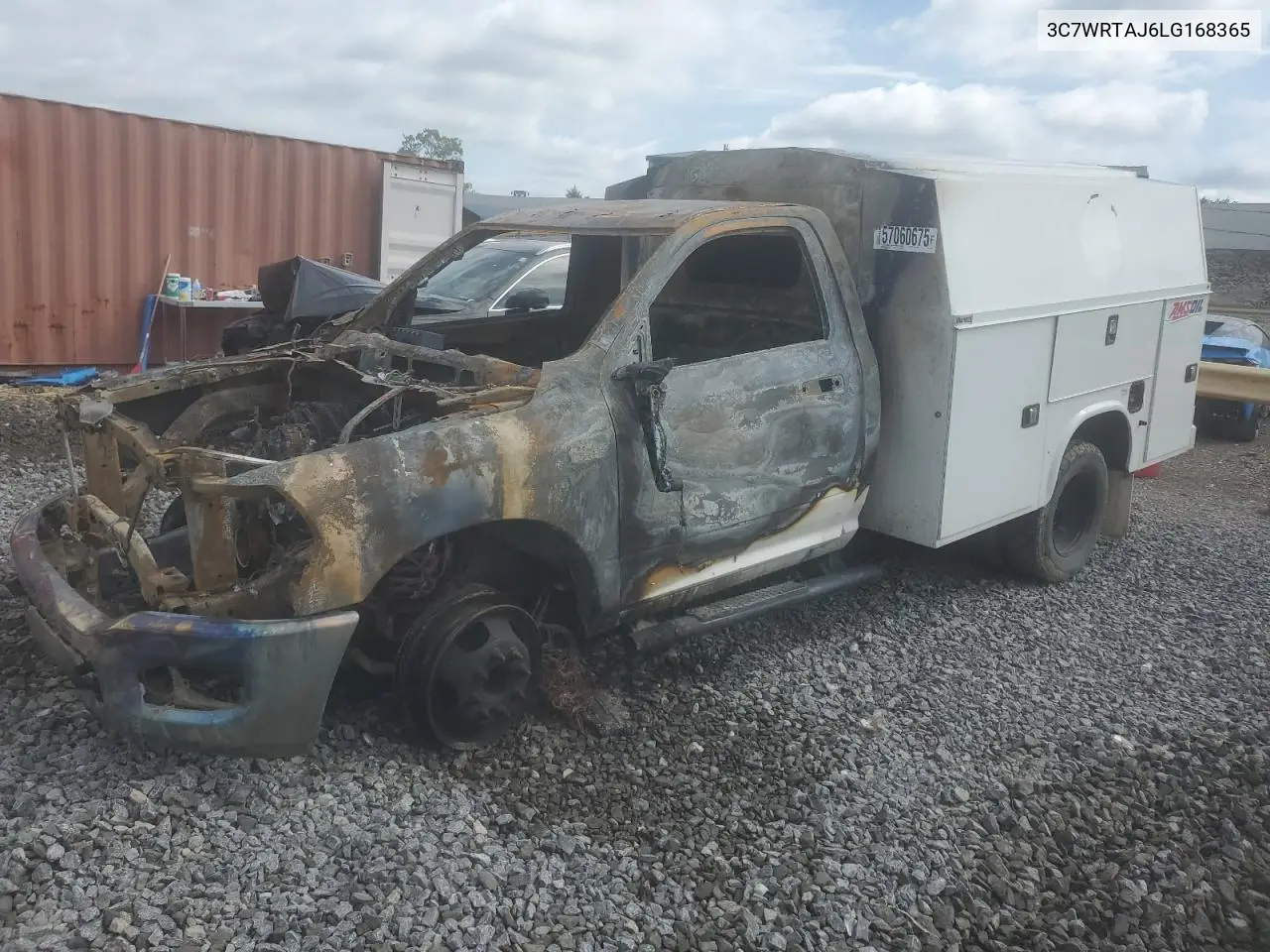 2020 Ram 3500 VIN: 3C7WRTAJ6LG168365 Lot: 57060675