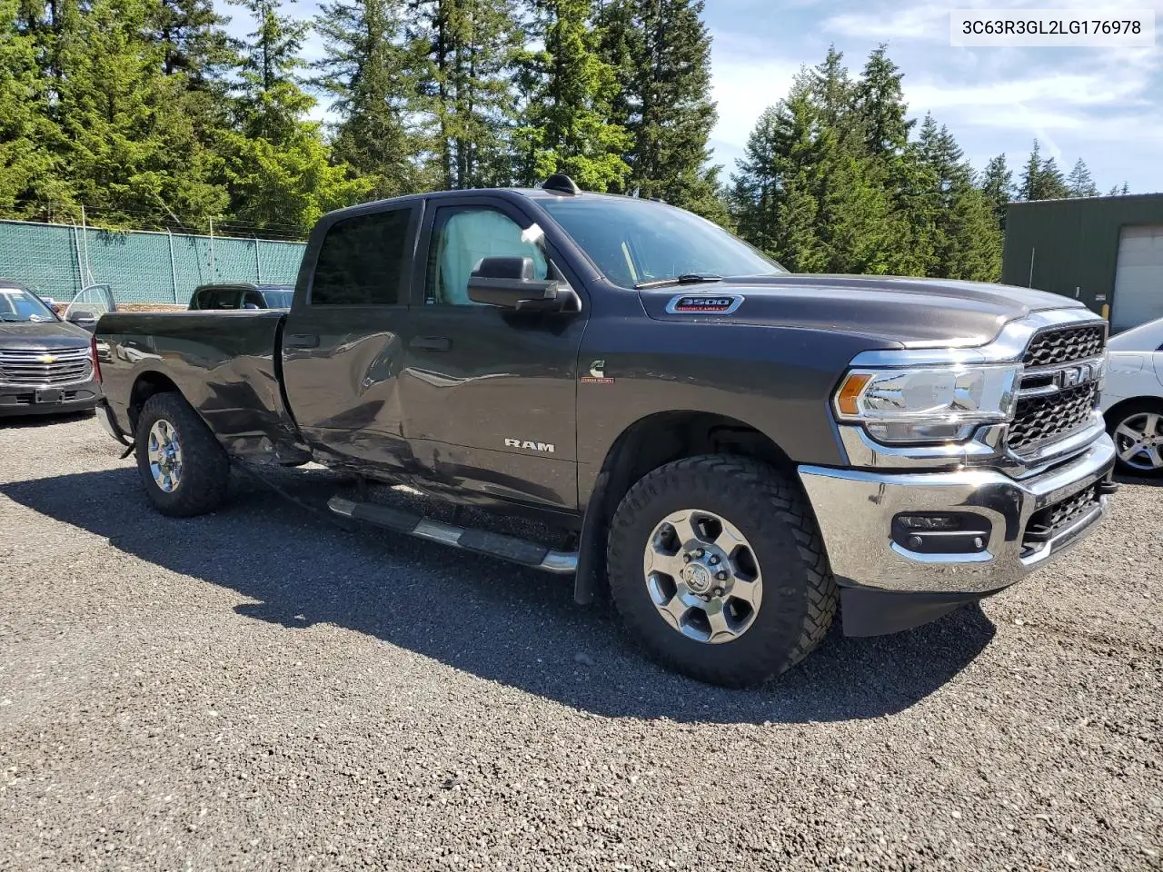 2020 Ram 3500 Tradesman VIN: 3C63R3GL2LG176978 Lot: 58178315