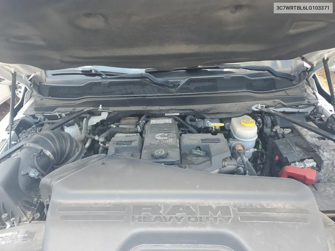 2020 Ram 3500 VIN: 3C7WRTBL6LG103371 Lot: 62677325
