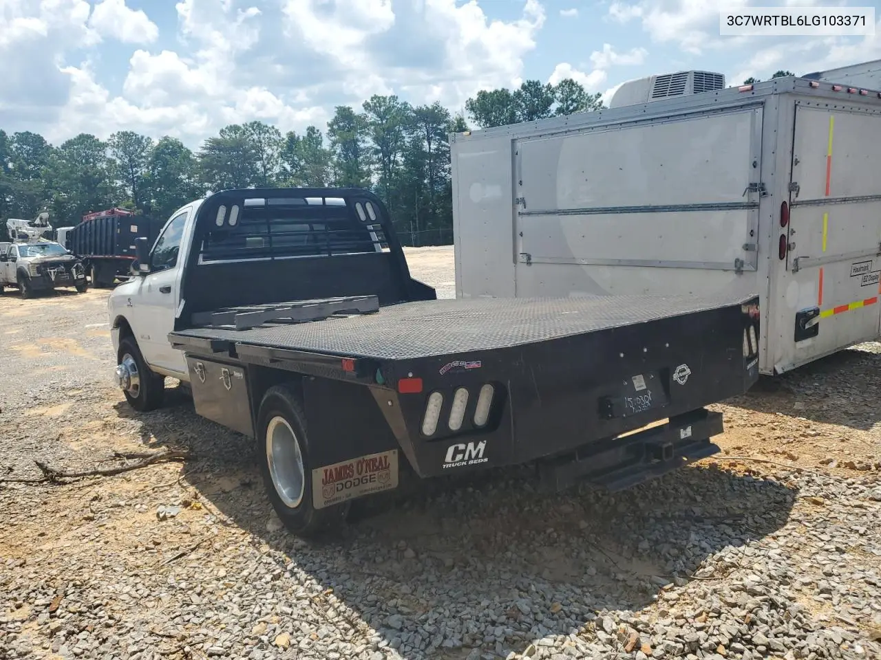 2020 Ram 3500 VIN: 3C7WRTBL6LG103371 Lot: 62677325