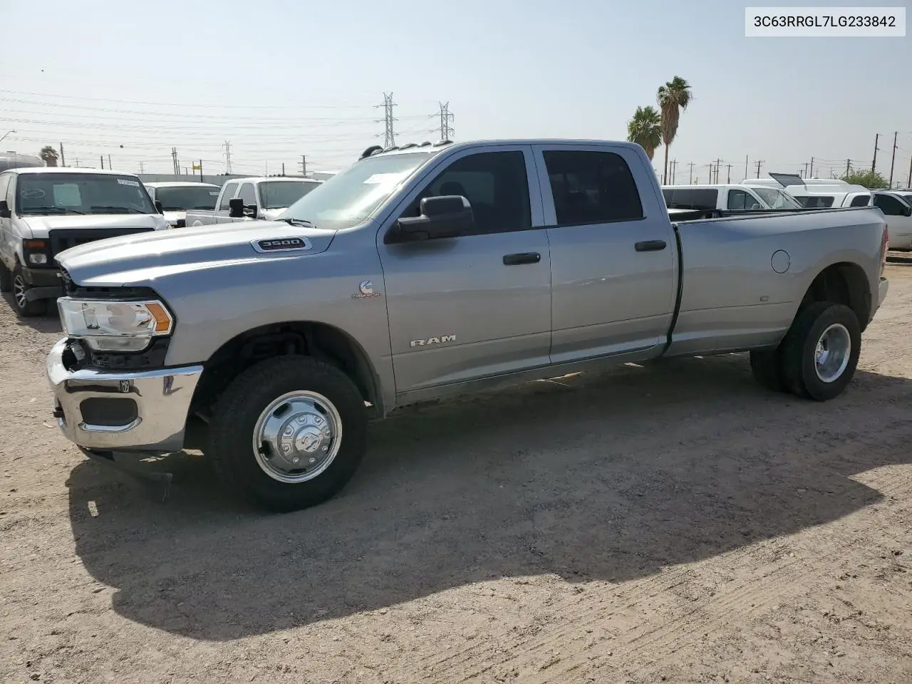 2020 Ram 3500 Tradesman VIN: 3C63RRGL7LG233842 Lot: 62892045