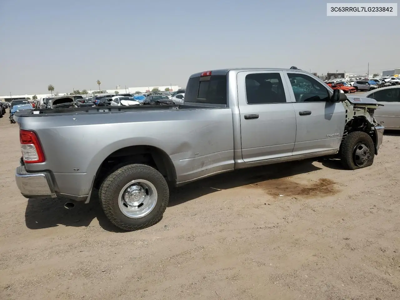 2020 Ram 3500 Tradesman VIN: 3C63RRGL7LG233842 Lot: 62892045