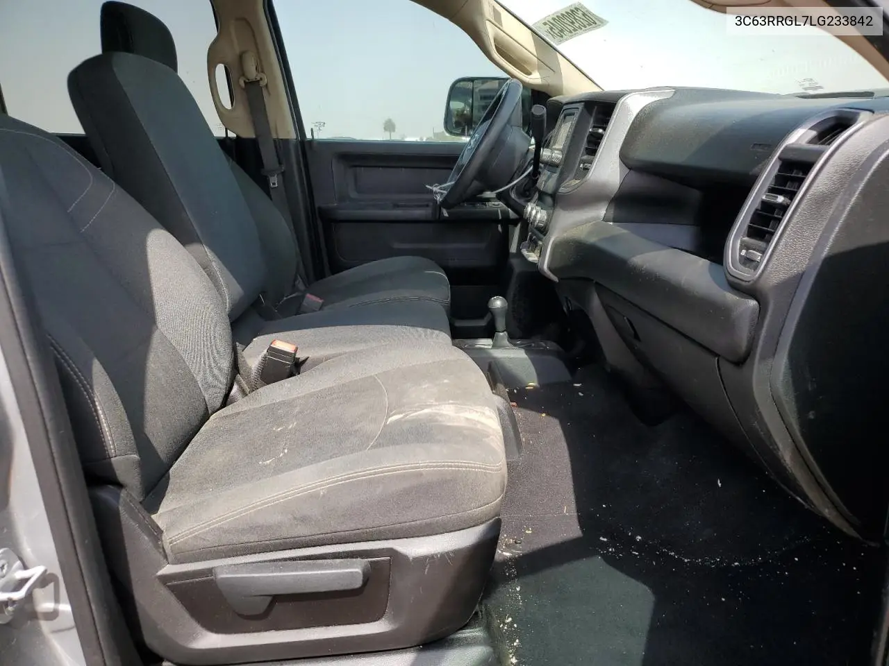 2020 Ram 3500 Tradesman VIN: 3C63RRGL7LG233842 Lot: 62892045