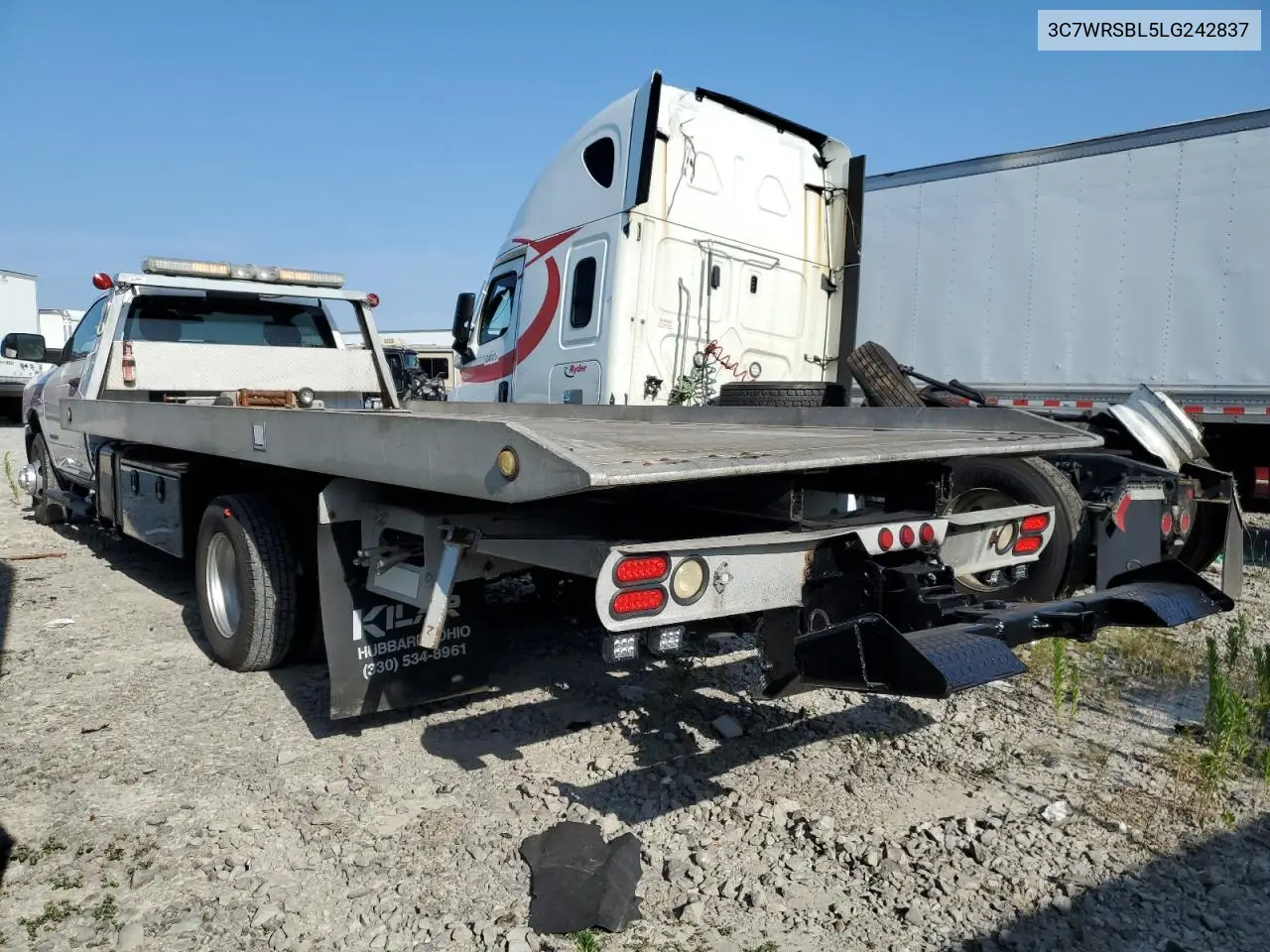 2020 Ram 3500 VIN: 3C7WRSBL5LG242837 Lot: 63818785