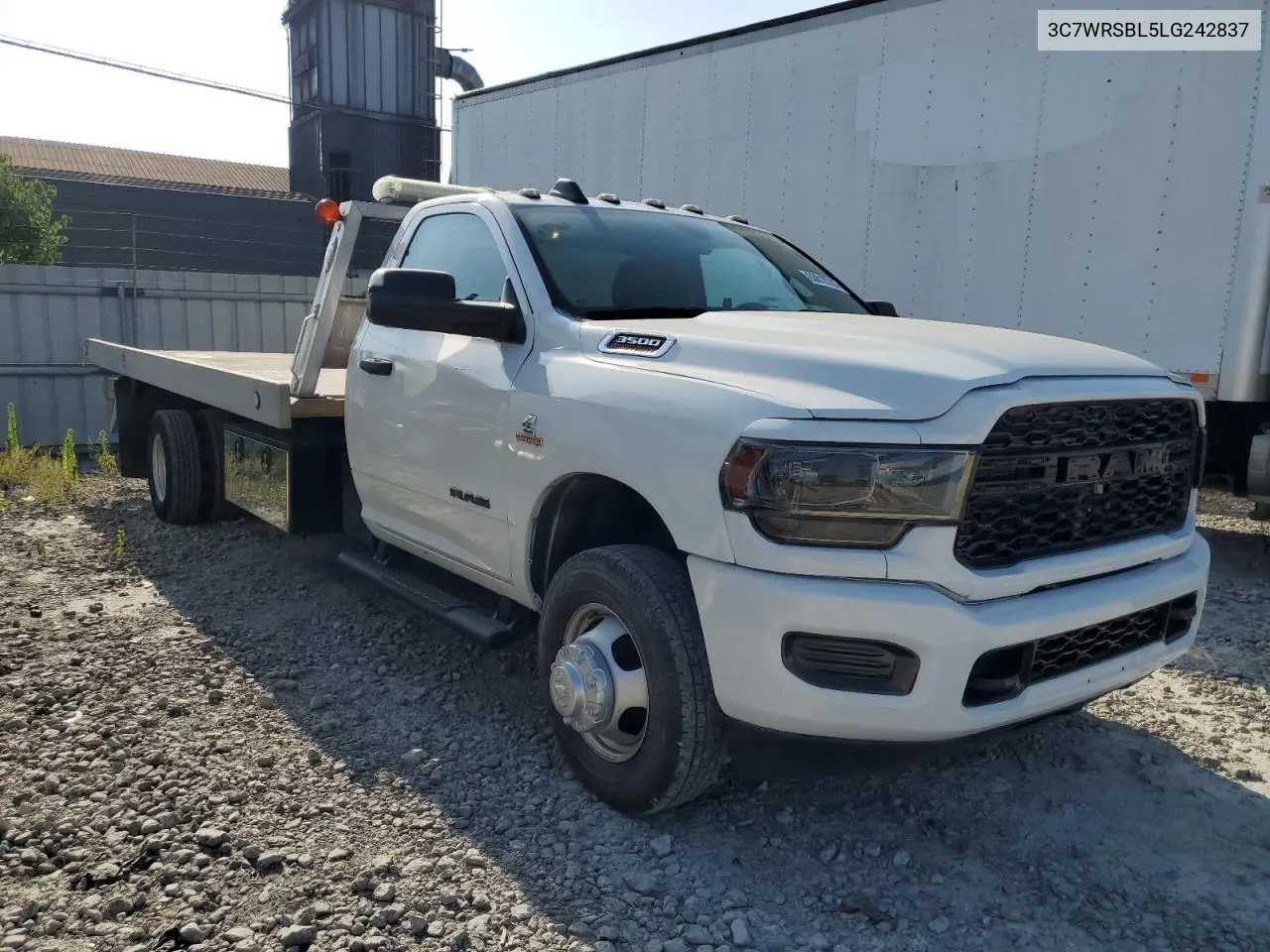 2020 Ram 3500 VIN: 3C7WRSBL5LG242837 Lot: 63818785
