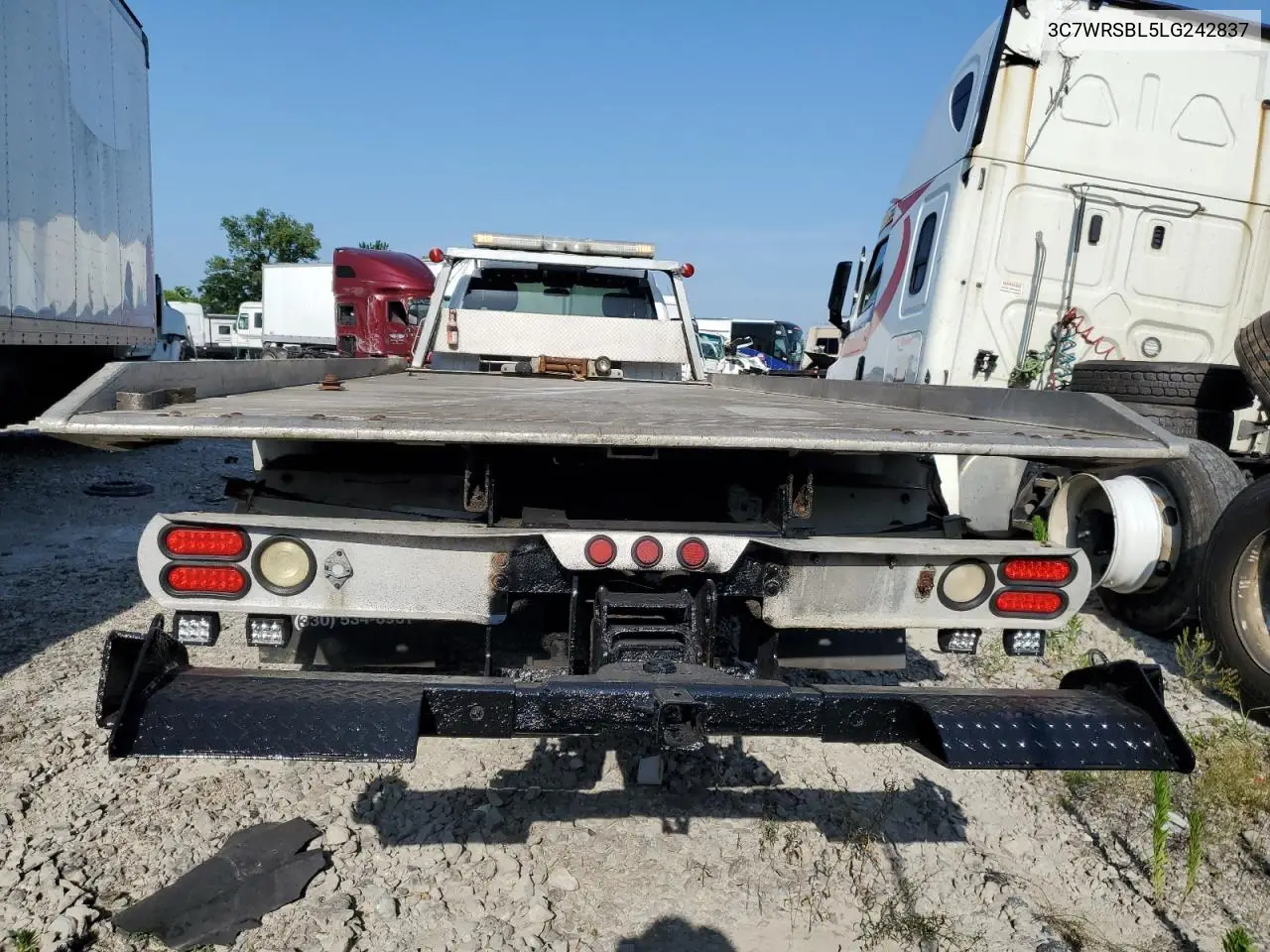 2020 Ram 3500 VIN: 3C7WRSBL5LG242837 Lot: 63818785