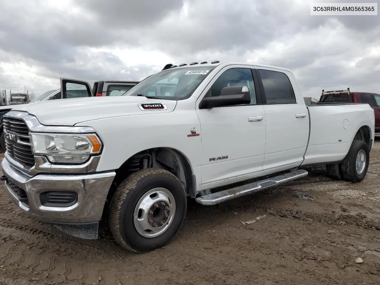 2021 Ram 3500 Big Horn VIN: 3C63RRHL4MG565365 Lot: 43465075