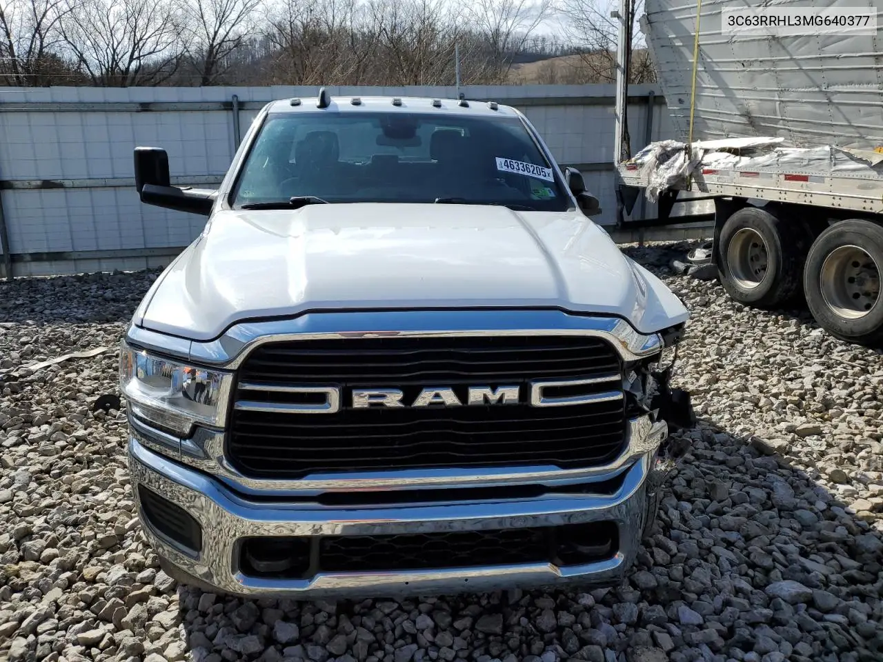 2021 Ram 3500 Big Horn VIN: 3C63RRHL3MG640377 Lot: 46336205